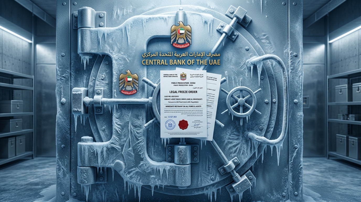 Asset freeze based on Interpol in Dubai
