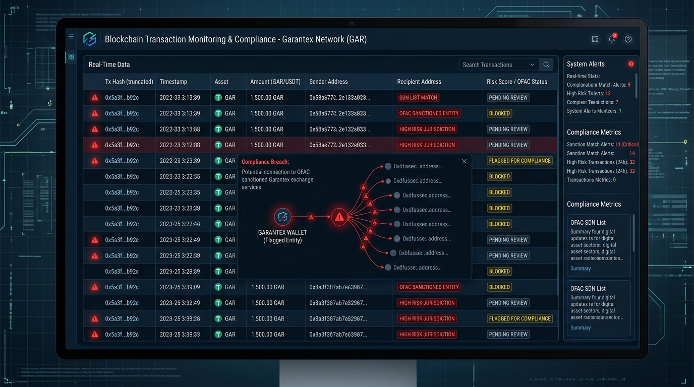 Garantex Greenex A7A5 Russia Crypto