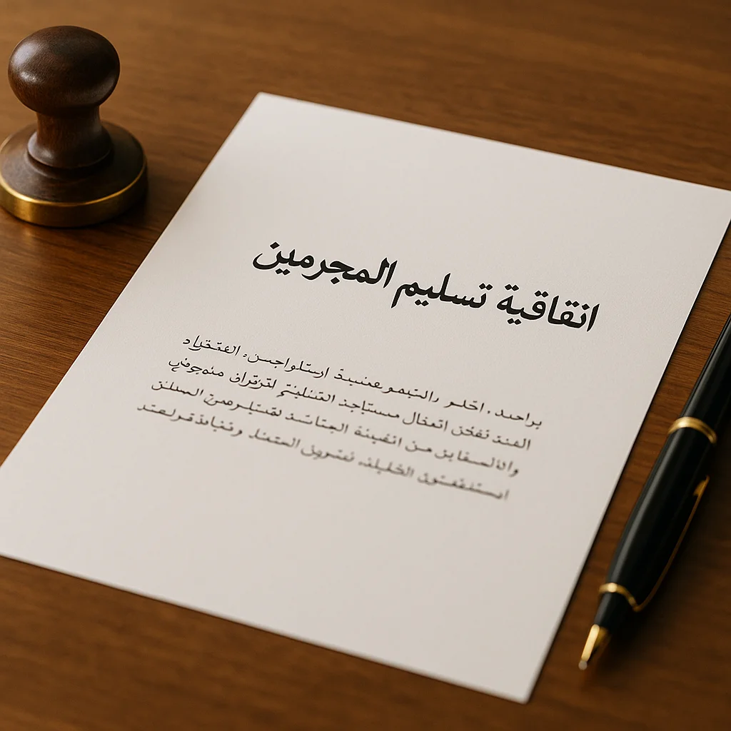 تسليم المطلوبين بين الإمارات وليبيا: دليل كامل 2026 - image 1 تسليم المطلوبين بين الإمارات العربية المتحدة وليبيا - image 1