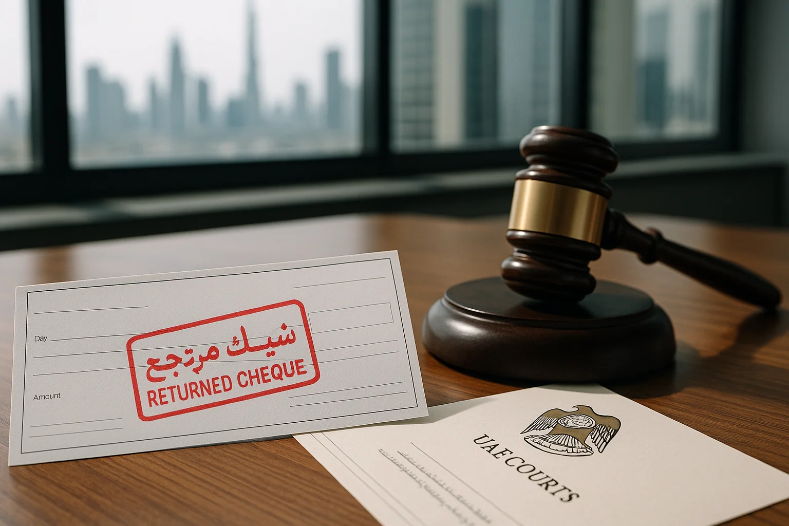 قانون الشيكات الجديد في الإمارات - image 1